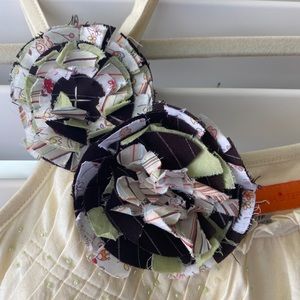 ruffled strappy tank top